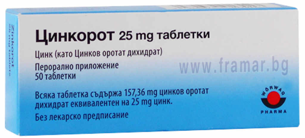 цинк таблетки