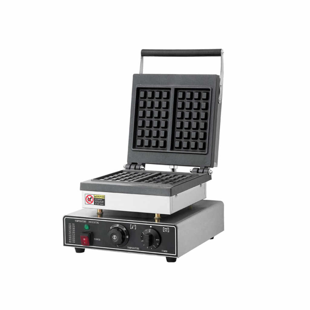Професионален гофретник 1.6 kW за белгийски гофрети