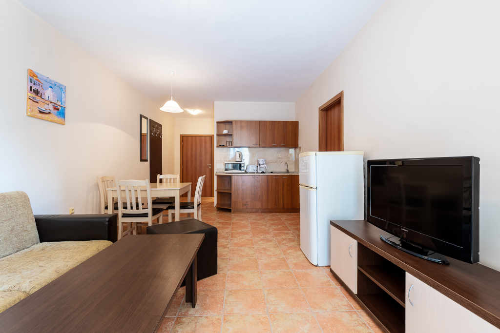 Апартамент двуспален с кухненски бокс в хотел Мидия Фемили Резорт