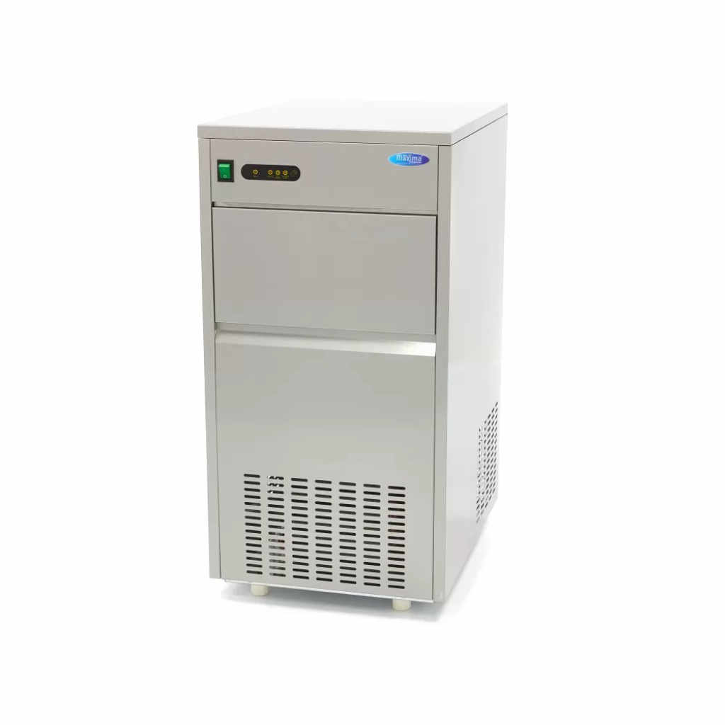 Ледогенератор - 60 кг кубчета за 24 часа - 13 кг съхранение - Въздушно охлаждане